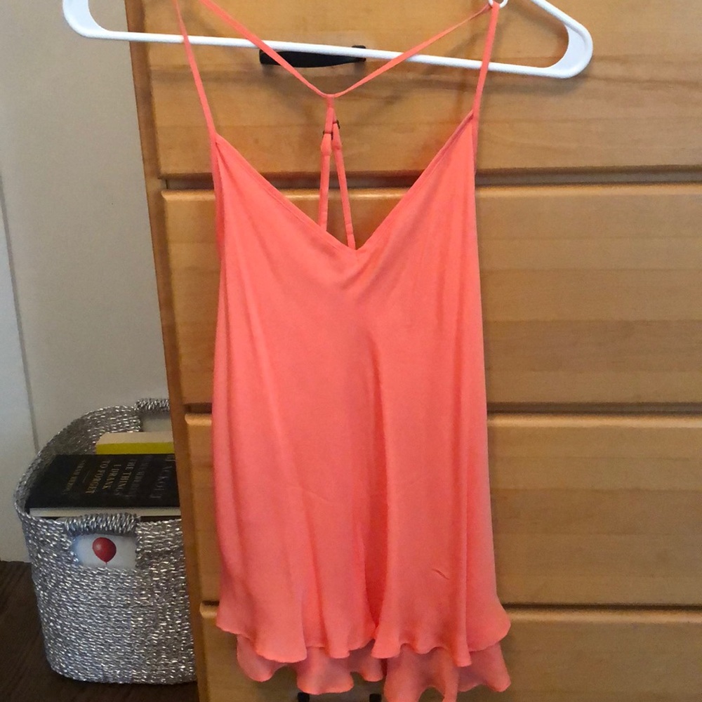 Anthropologie silk tank - xs
